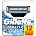 GILLETTE Lames de rasoir Mach3 Start x12