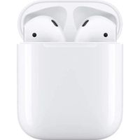 Apple airpods 2 blanc Écouteurs sans fil Bluetooth avec boîtier de charge filaire
