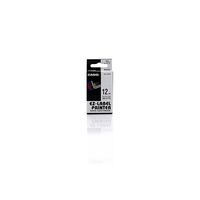 Ruban Noir Blanc pour Imprimante Casio KL 200 - Original Casio XR-12WE1