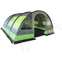KINGCAMP Tente de camping familiale 6 personnes VENEZIA - 2 grandes chambres - imperméabilité 5000mm