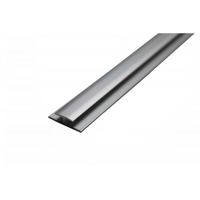 Profilé de jonction aluminium MCCOVER pour crédence 2050 mm x 3mm - Gris - Métal