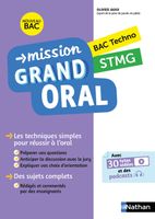 Nathan - Mission Grand oral STMG - Terminale - Bac 2023 - Epreuve finale Tle Grand oral - Jaoui Olivier/Coppens Nicolas/ 241x171