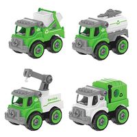 Camion à benne basculante STEM de construction pour enfants : cadeau pour les garcons de 3 à 5 ans qui aiment les camions et la