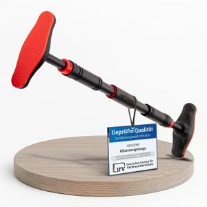 Barre De Traction NEOLYMP Pour Porte - Support 200 Kg, Réglable 70-100 Cm, Sans Perçage - 6