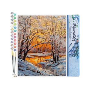 ARTOWN Peinture par Numéro Adulte Enfant, DIY Peinture à l'huile Bricolage 40X50CM Sans Cadre ARTOWN Peinture par Numéro Adulte Enfant, DIY Peinture à l'huile Bricolage 40X50CM Sans Cadre