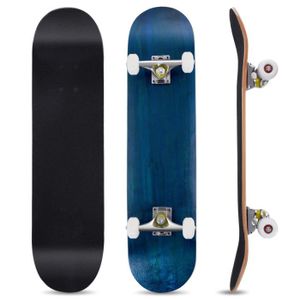 SKATEBOARD - LONGBOARD COSTWAY Skateboard Planche à Roulettes Ovale en Bo