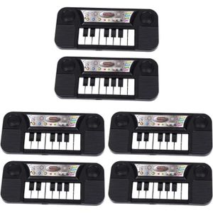 PIANO 6Pcs Débutants Batterie Filles Enfants Premiers Jouets de Simulation en Plastique Piano Multi-Fonctionnel Musical Jouet [381]