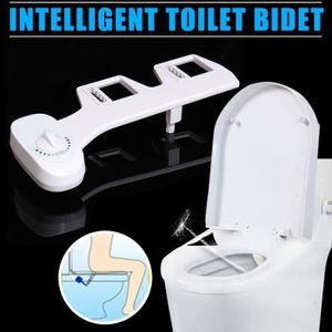 NOUS pulv/érisateur de bidet de toilette /à eau froide /à buse unique Fixation de toilette non /électrique pour salle de bain si/ège de toilette de bidet Pulv/érisateur de bidet