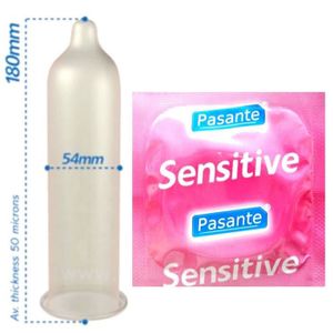 PRÉSERVATIF Pack économique 100 préservatifs PASANTE Sensitive
