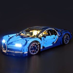ASSEMBLAGE CONSTRUCTION Jeu De Lumières Pour Bugatti Chiron Modèle En Bloc