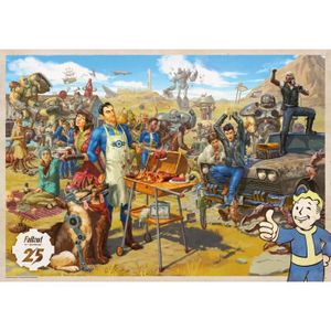 PUZZLE Puzzle De Jeu Fallout 25E Anniversaire Puzzles Ill