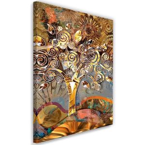 TABLEAU - TOILE Tableau sur toile, Arbre d'amour Klimt (I-59107) 6