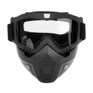 LUNETTES - MASQUE Garosa masque de résistance aux chocs Masque de sécurité anti-buée Masque facial complet Résistance aux chocs Yeux de