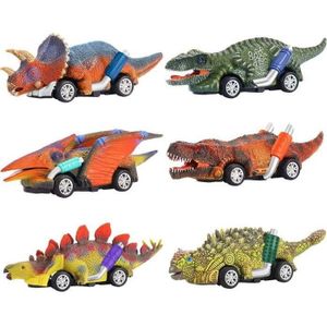 Oderra Jouet Dinosaure Camion - Voiture Dinosaure Enfant avec 6 Min