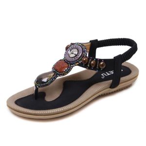 sandales noires confortables