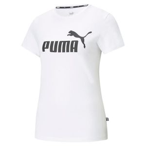 T-SHIRT Puma t-shirts-manches-courtes Fille en couleur Blanc - Taille XS