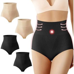 1 pcs Sculptante Gaine Amincissante Ventre Plat Femme Culotte Taille Haute  Gainante Minceur Efficace sous vêtements Amincissants Bis