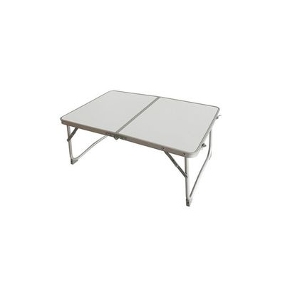Table De Jardin Pliable BRUBAKER Lugano – 58x58 Cm – Poly Rotin Gris Beige – Métal – Pour Balcon, Terrasse, Camping - 7