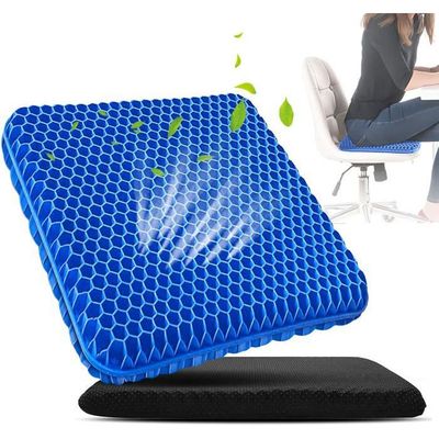 Coussin Gonflable Pour Surélever Les Jambes - Gris : Soulage Douleurs Genoux, Varices & Dos, Portable Avec Sac Et Pompe