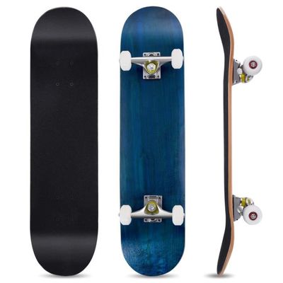 Agatige Lot De 4 Roues De Skateboard, 52 Mm Longboard Skateboard Wheels Durable PU Cruiser Skateboard Wheels Hard Wheels pour Street Skateboard Tricks