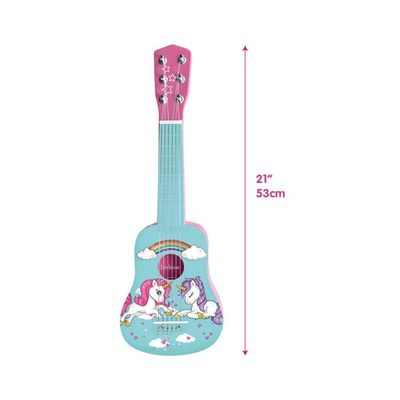 Naroote Guitare Acoustique 21 Pouces Pour Enfants – Instrument En Bois, Jouet Musical Éducatif, Cadeau Anniversaire Fille Garçon