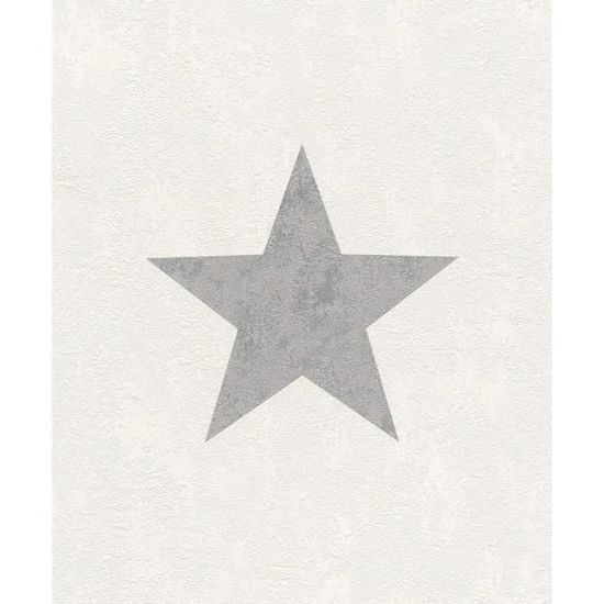 Papier Peint Intissé Argenté Métallisé Selection 704358