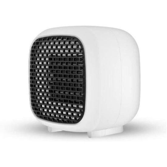 Lunaheater Réfacteur Portable Chaleur Céramique 600W - Mini Radiateur Avec Télécommande Et Thermostat