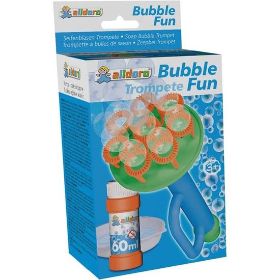 Set De Bulles Avec Trompette – Bâton à Bulles Géant – Jouet Extérieur Été – Cadeau Anniversaire – ABS Incassable