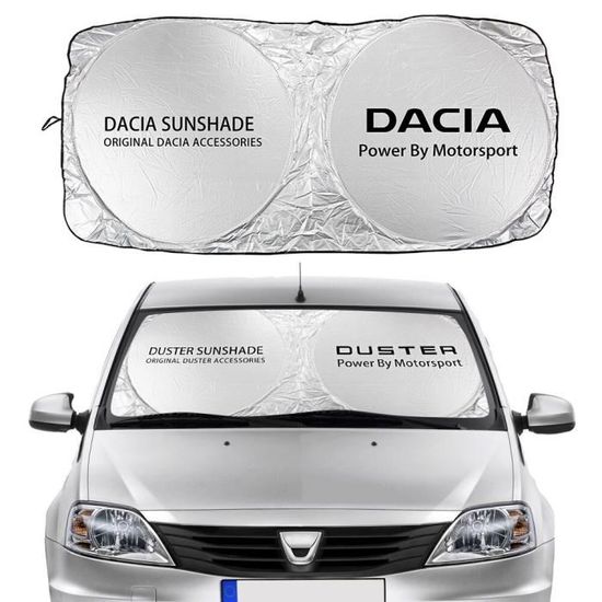 Pare-soleil de voiture pour Dacia Duster 1.0 Tce Turbo GPL Logan Sandero R4  Xplore Lodgy, protection Anti UV For Dacia - Cdiscount Auto