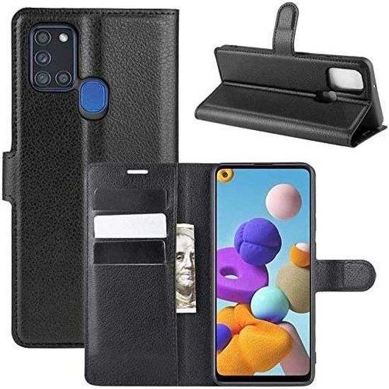 Coque Zanaé Color Galaxy A21s Noir