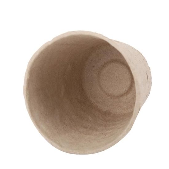 Lot De 50 Pots De Tourbe 8 Cm - Biodégradables, Pour Semis Et Repiquage Facile - Avec Étiquettes Et Marqueur