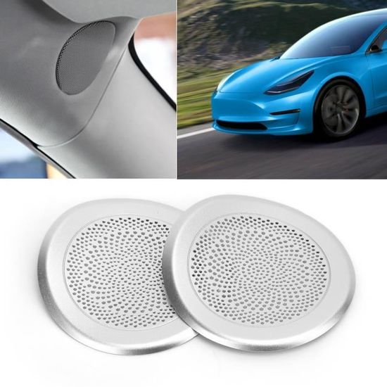 Fournyaa Une Couverture de Haut-Parleur de Pilier, Grille de Haut-Parleur de Porte élégante A20372704887E94 Robuste et résistante à l'usure pour Voiture, Fournyaahdi