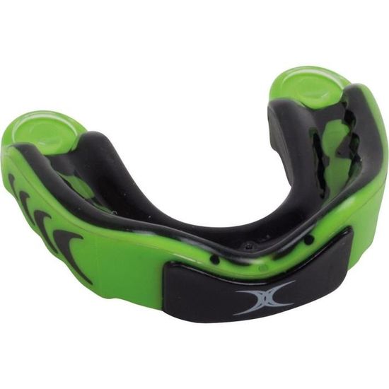 Protège-dents Sport 2 Pièces - Noir, Double Densité, Pour Boxe/MMA/rugby, Enfants