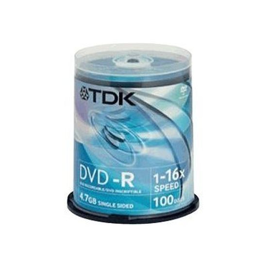 Maxell DVD+R 4.7GB 16x - Spindle De 100 Disques - Enregistrement 120 Min