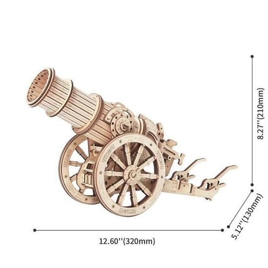 Puzzle 3D En Bois Fleur De Lys - Kit Construction Adulte DIY - Cadeau Saint-Valentin, Fête Des Mères