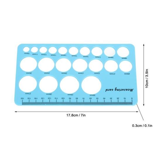 Règle De Mesure Pour Mamelon En Silicone | Outil Pour Trouver La Bonne Taille De Téterelle