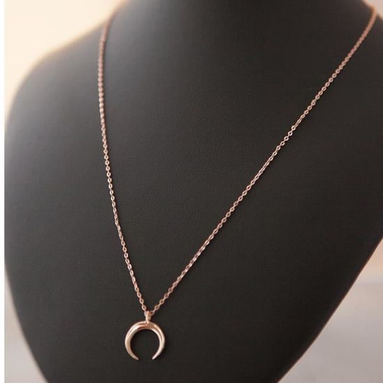 Collier Pour Femme En Acier Inoxydable Argenté - Longueur 41-45 Cm - Neuf Sans Emballage