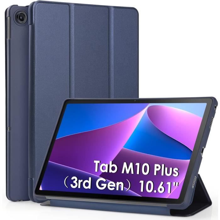 LFDZ Coque Pour Lenovo Tab M10,en Cuir Protecteur Avec Stand Étui En PU