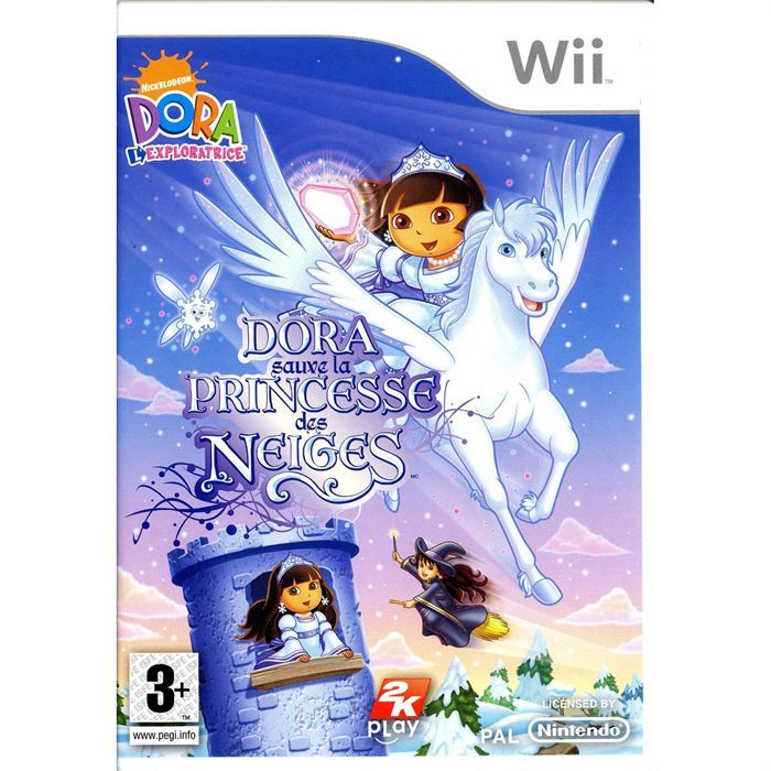 DORA SAUVE LA PRINCESSE DES NEIGES / JEU CONSOLE W