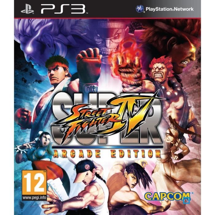 Super Street Fighter Iv Arcade Edition Ps3 - vue 2