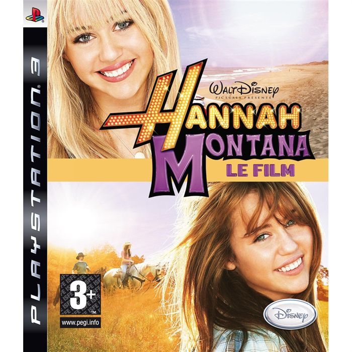 HANNAH MONTANA LE FILM / JEU PS3 -