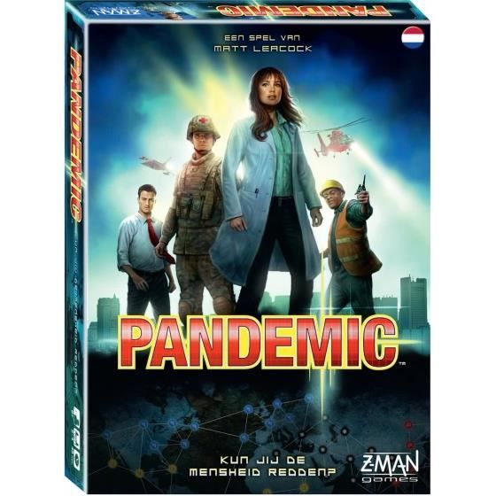 Z-Man Games jeu de plateau Pandemic (NL)