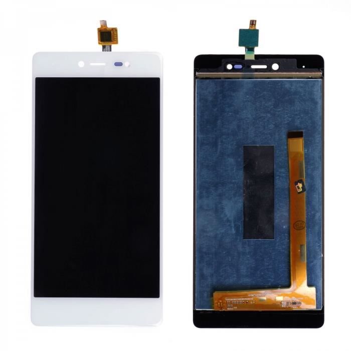 Ecran Complet LCD + Tactile pour WIKO FEVER 4G Blanc.