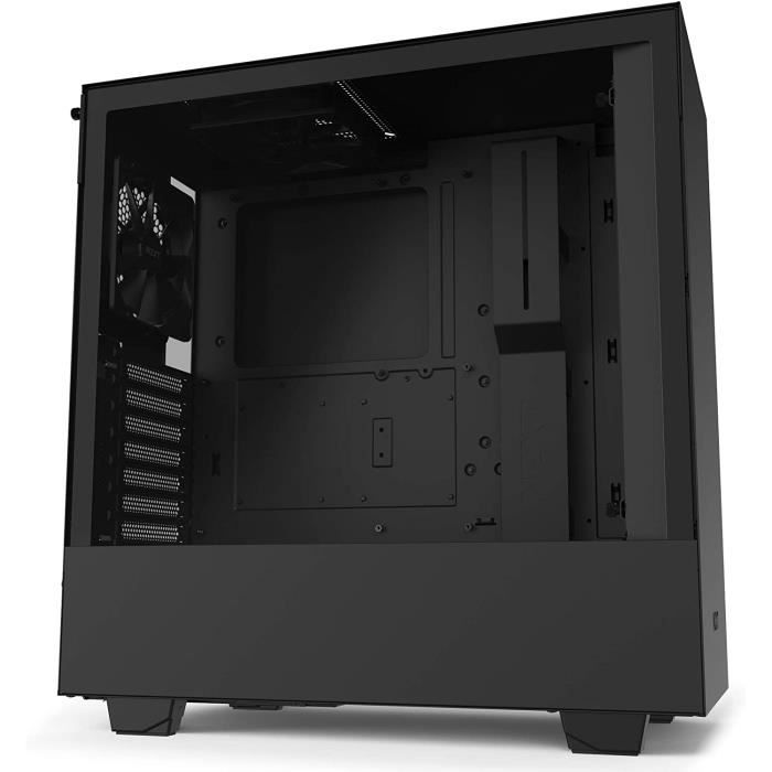 BOITIER PC NZXT H510 - Boîtier PC Gaming ATX Moyenne Tour Compact - Port I-O USB Type-C en Façade - Panneau lat&eac5