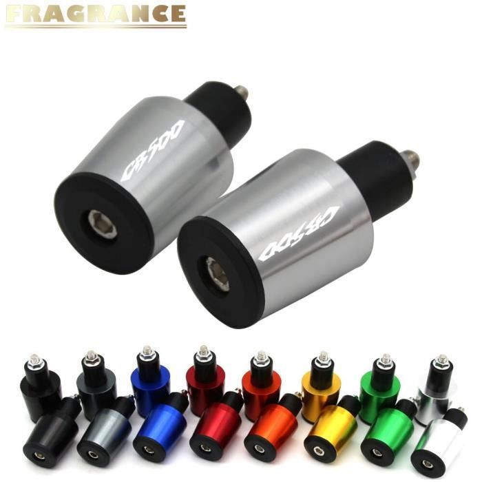 Pièces Auto,Poignées de guidon pour Honda CB500 CB 7-8 CB500R CB500 R, accessoires de moto, 500 pouces, 22MM -Type Argent