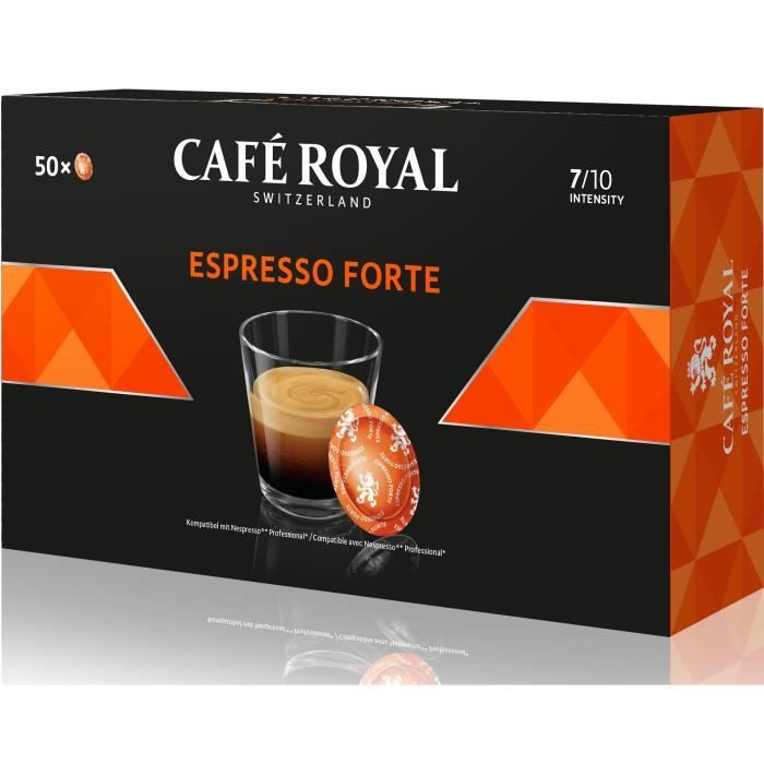 CAFE ROYAL Compatible Nespresso Professionnel Espr. Forte x50