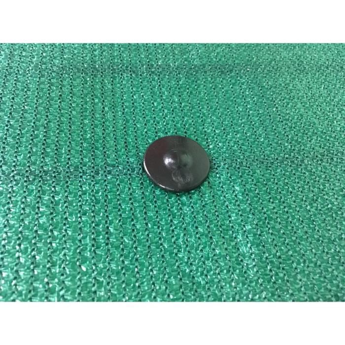 Fixation brise vue GRIPNET traités anti-UV pour panneaux grillagés (diamètre tige 5mm) X30 (noir)