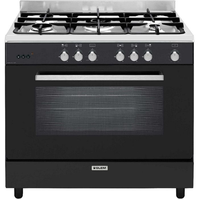Cuisinière gaz GLEM GE960CMBK2 Noir