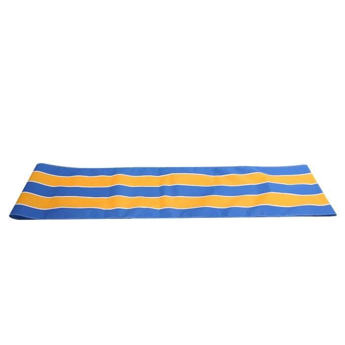 KIMISS Tapis de course de travail d'équipe tissu oxford bleu et jaune 6m-MAD