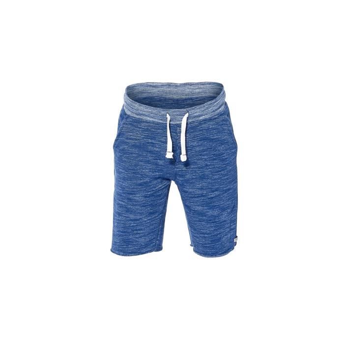 DEELUXE - STARK Short Bleu de Nimes Chiné - Garçon